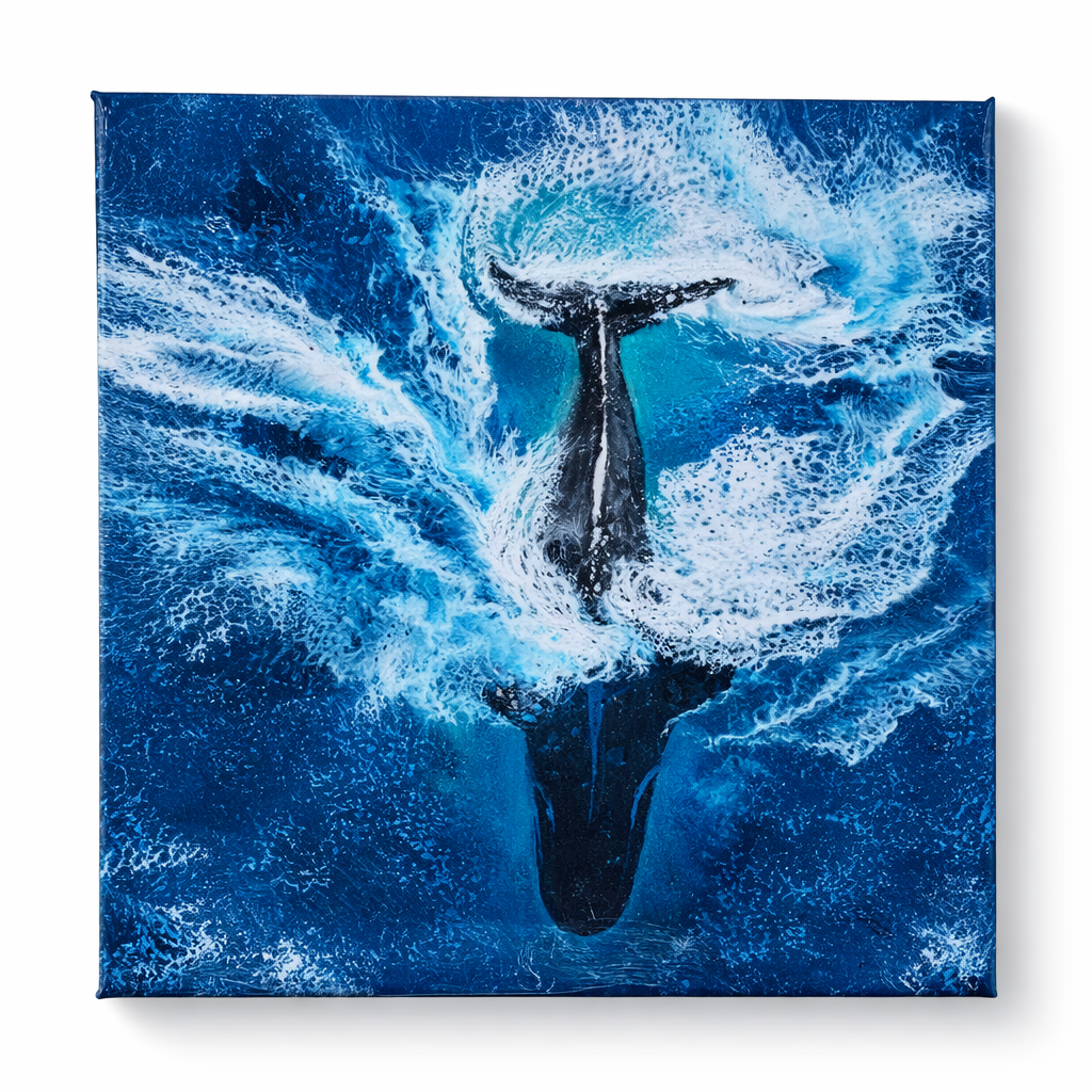 Beneath the Breath | 12x12 Canvas Series – Te Kura Art Collective