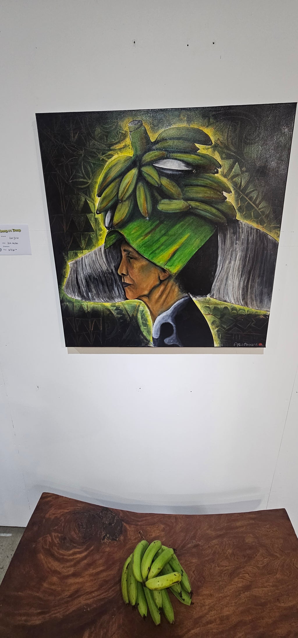 Fine Art - 'Her Yield'  original art piece by Asia Te Kura Areora