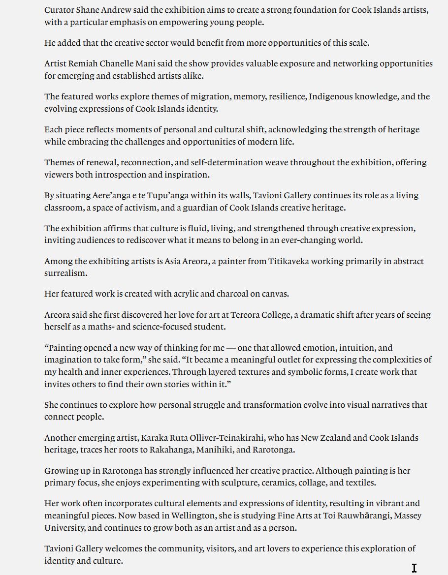 Fine Art - 'Her Yield'  original art piece by Asia Te Kura Areora