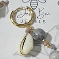 Pore'o Cowrie Shell Earrings
