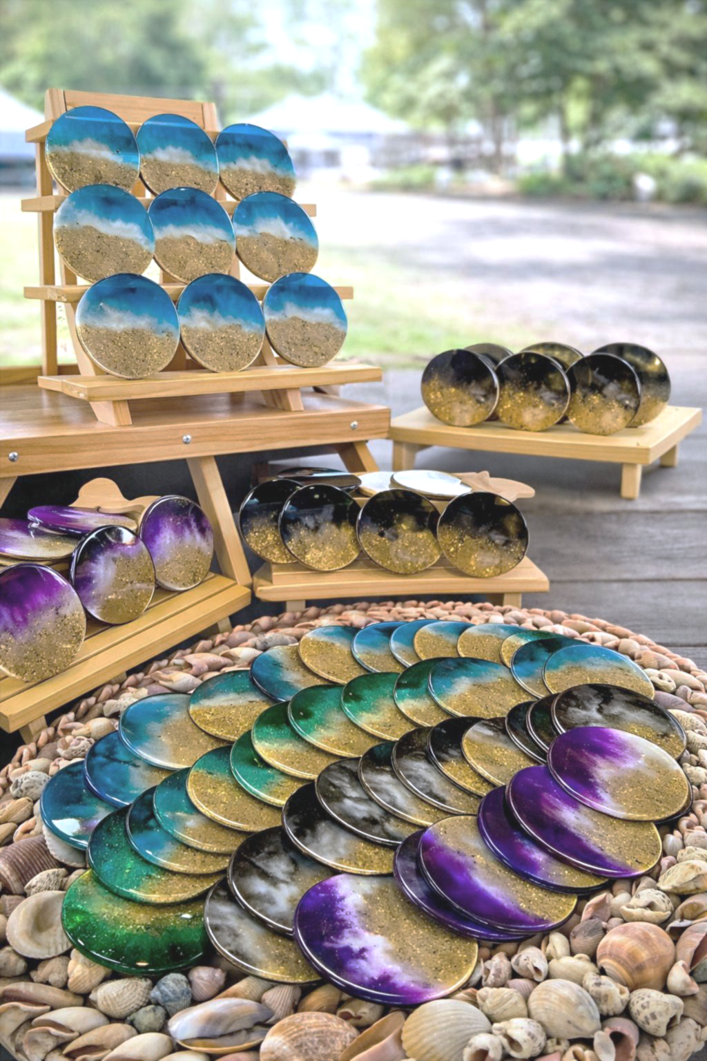 R.O.A.R. Ocean Pour Coaster