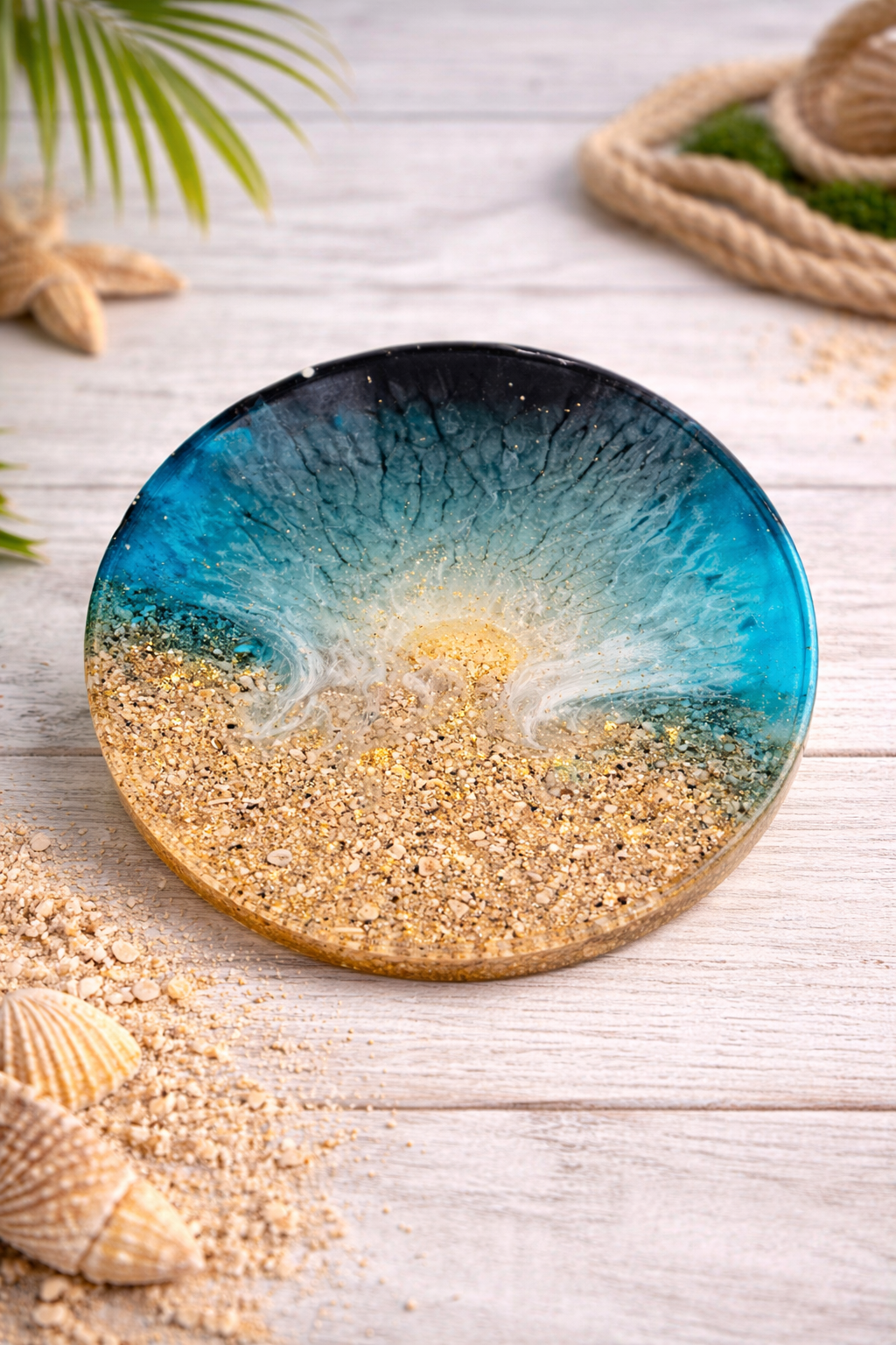 R.O.A.R. Ocean Pour Coaster