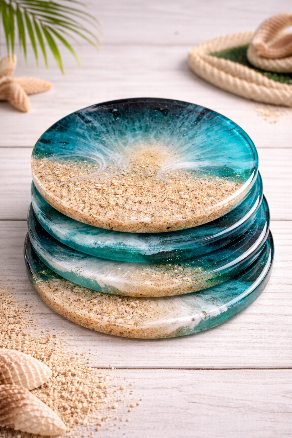 R.O.A.R. Ocean Pour Coaster