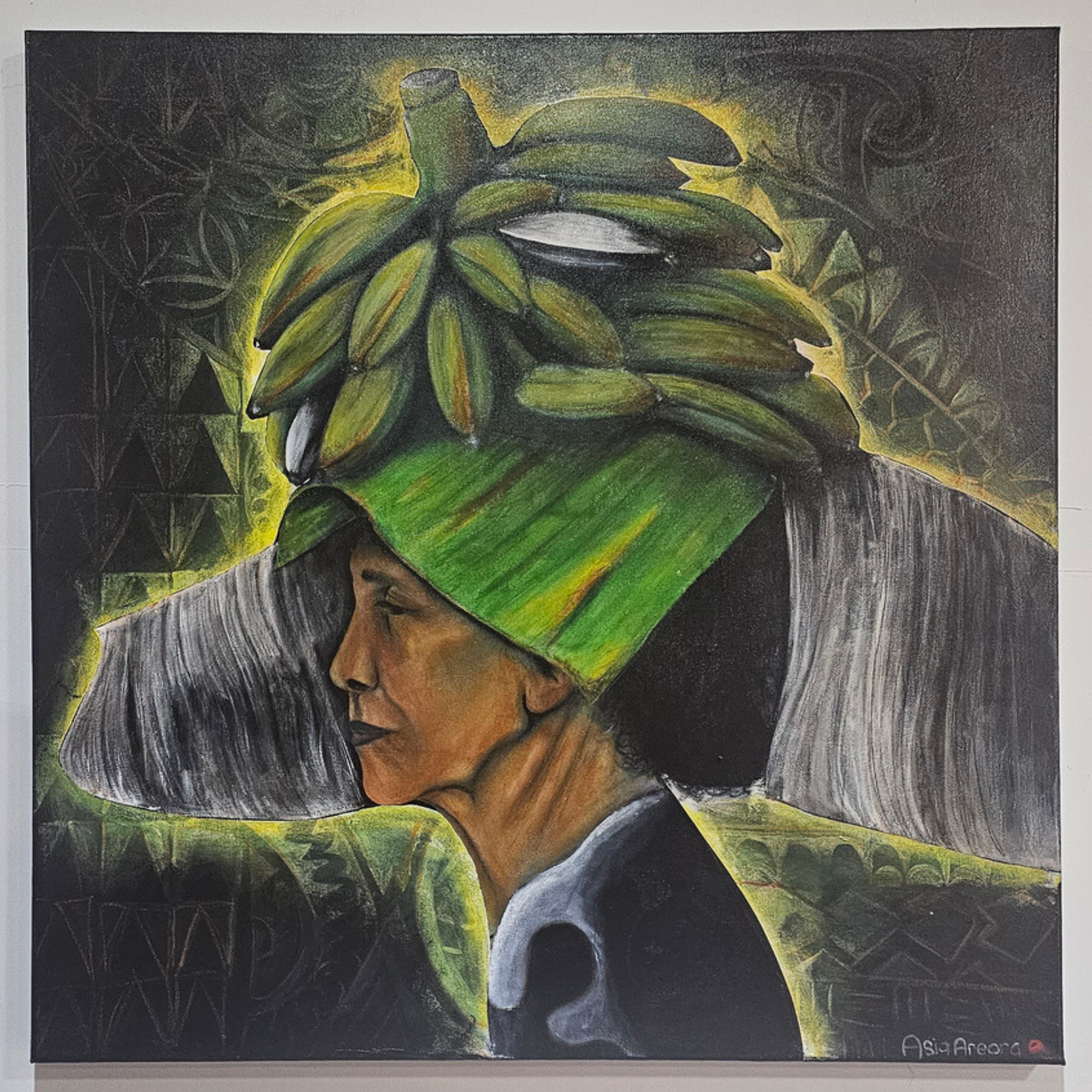 Fine Art - 'Her Yield'  original art piece by Asia Te Kura Areora