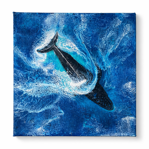 Beneath the Breath | 12x12 Canvas Series
