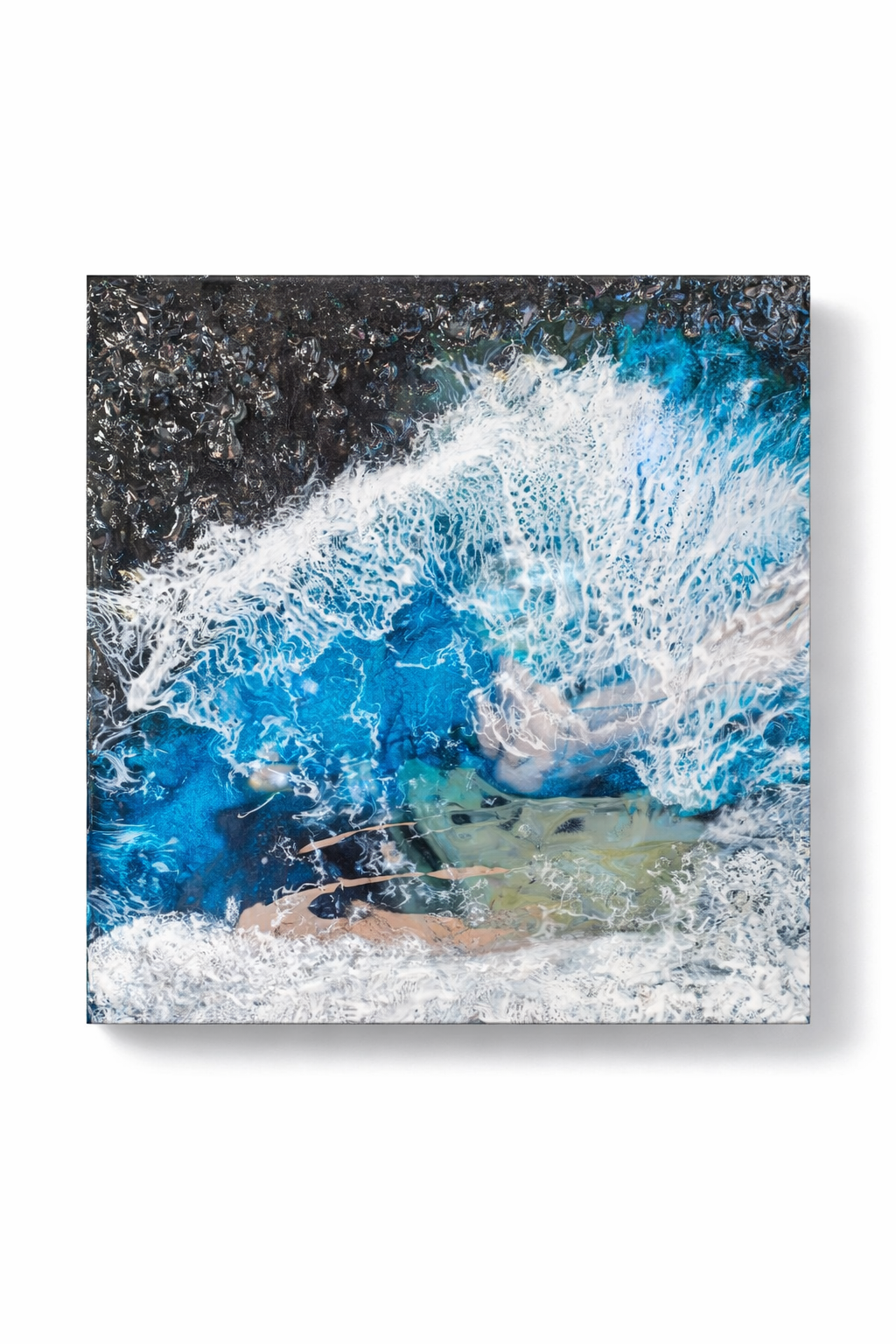 Midnight Reef | 12x12 Canvas Series